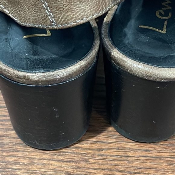 Lemare Women’s Brown Peep Toe Heels Size 38/8 - Picture 5 of 8